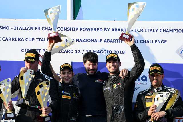 TRIONFO A LE CASTELLET PER ANDREA FONTANA NELL’ITALIANO GT.